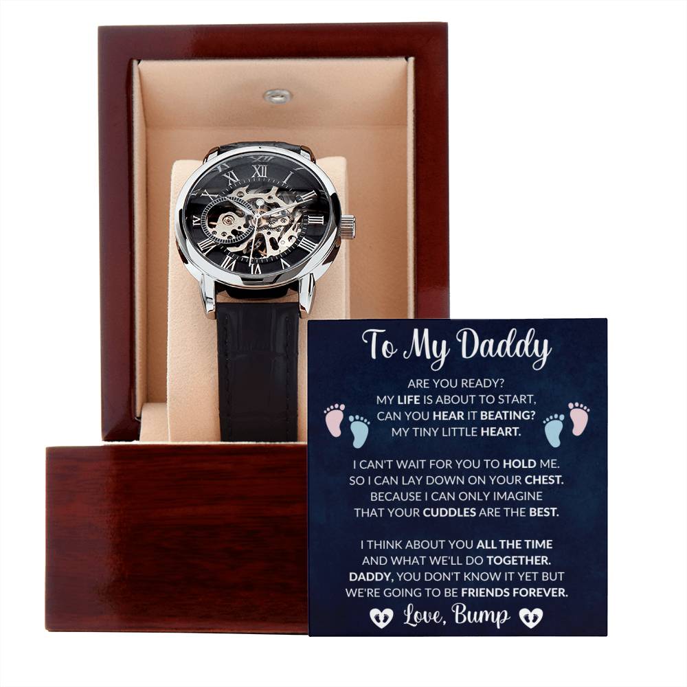 To My Daddy Love Bump Watch