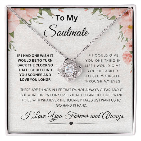 To My Soulmate Love Knott