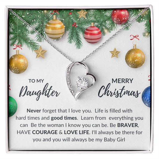 To My Daughter Merry Christmas